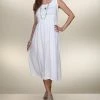 Ananda's Collection | White Semi-Sheer Lace Keyhole Dress - Women -Ananda's Collection Shop zu45137539 alt 1 tm1485821865