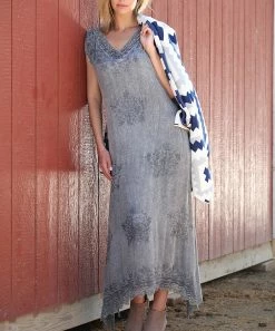 Ananda's Collection | Gray Embroidered Maxi Dress - Women 8 Ananda's Collection | Gray Embroidered Maxi Dress - Women -Ananda's Collection Shop zu58372635 alt 2 tm1529011262