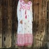 Ananda's Collection | White & Red Scarf Print Tassel-Tie Semi-Sheer Peasant Dress - Women 2 Ananda's Collection | White & Red Scarf Print Tassel-Tie Semi-Sheer Peasant Dress - Women -Ananda's Collection Shop zu58406150 main tm1529429269