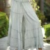 Ananda's Collection | Light Sage Tiered Tie-Waist Palazzo Pants - Women 2 Ananda's Collection | Light Sage Tiered Tie-Waist Palazzo Pants - Women -Ananda's Collection Shop zu94209976 main tm1616009151